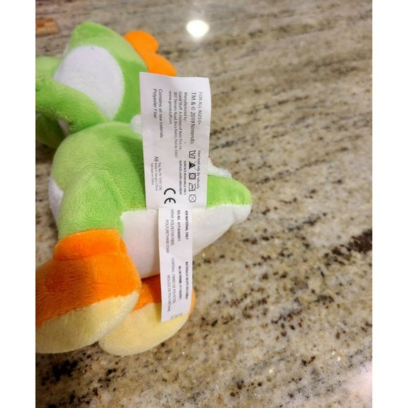 Nintendo Super Mario Bros. 8" YOSHI Plush Stuffed Animal Toy 2019 - Picture 11 of 12